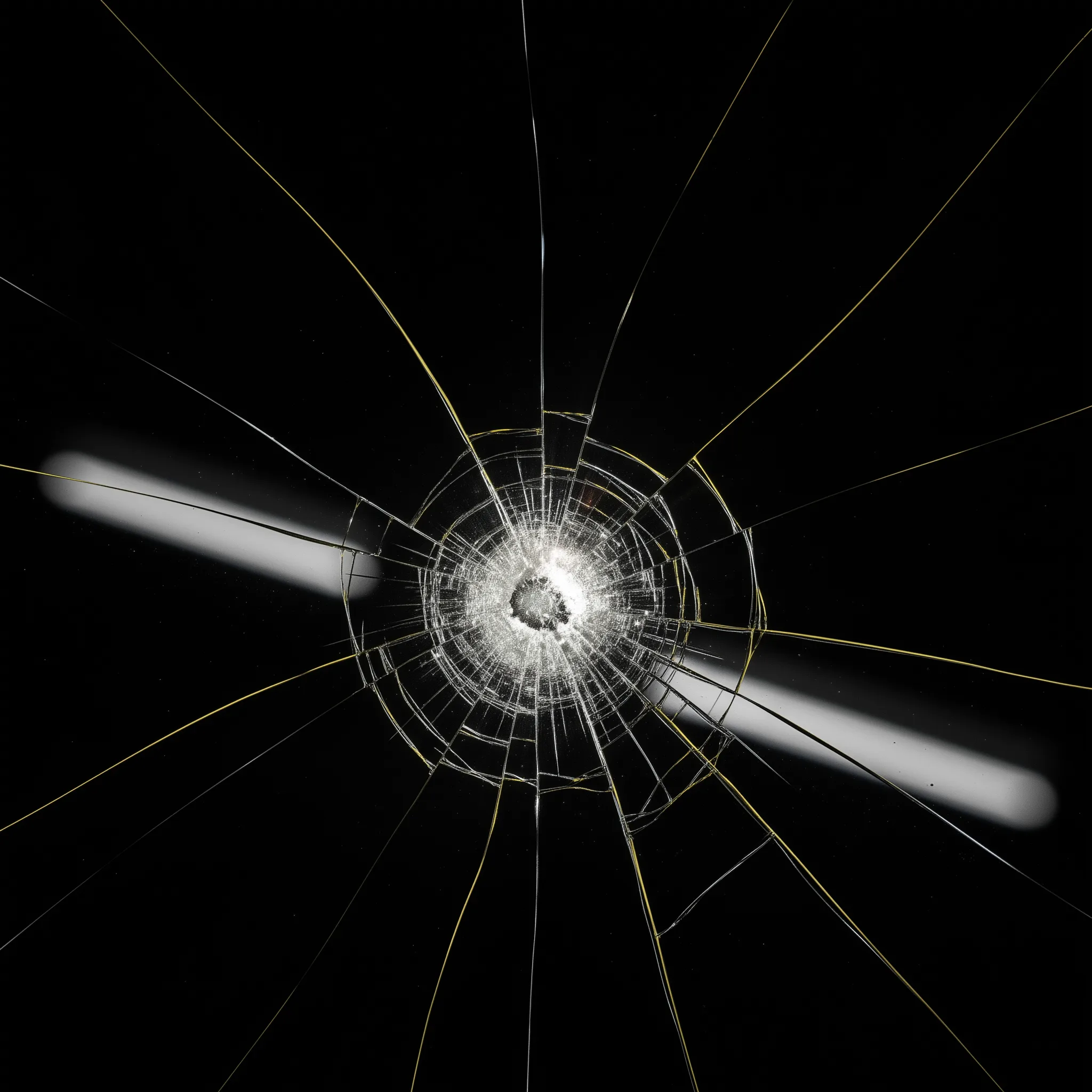 Choc sur un pare-brise d’une voiture, intervention Flash Pare-Brise