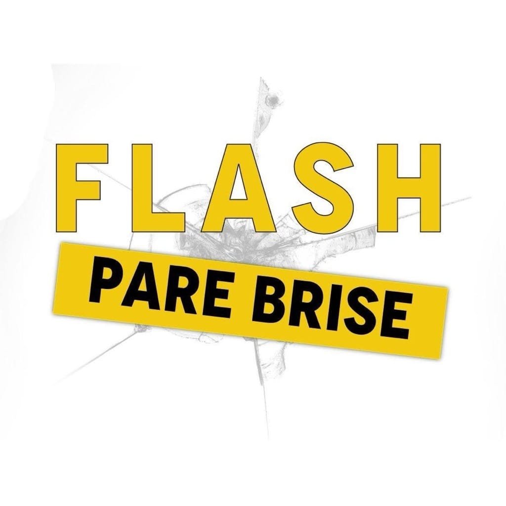 Logo Flash Pare-Brise, entreprise spécialisée dans le remplacement de pare-brise et la réparation d’impact automobile
