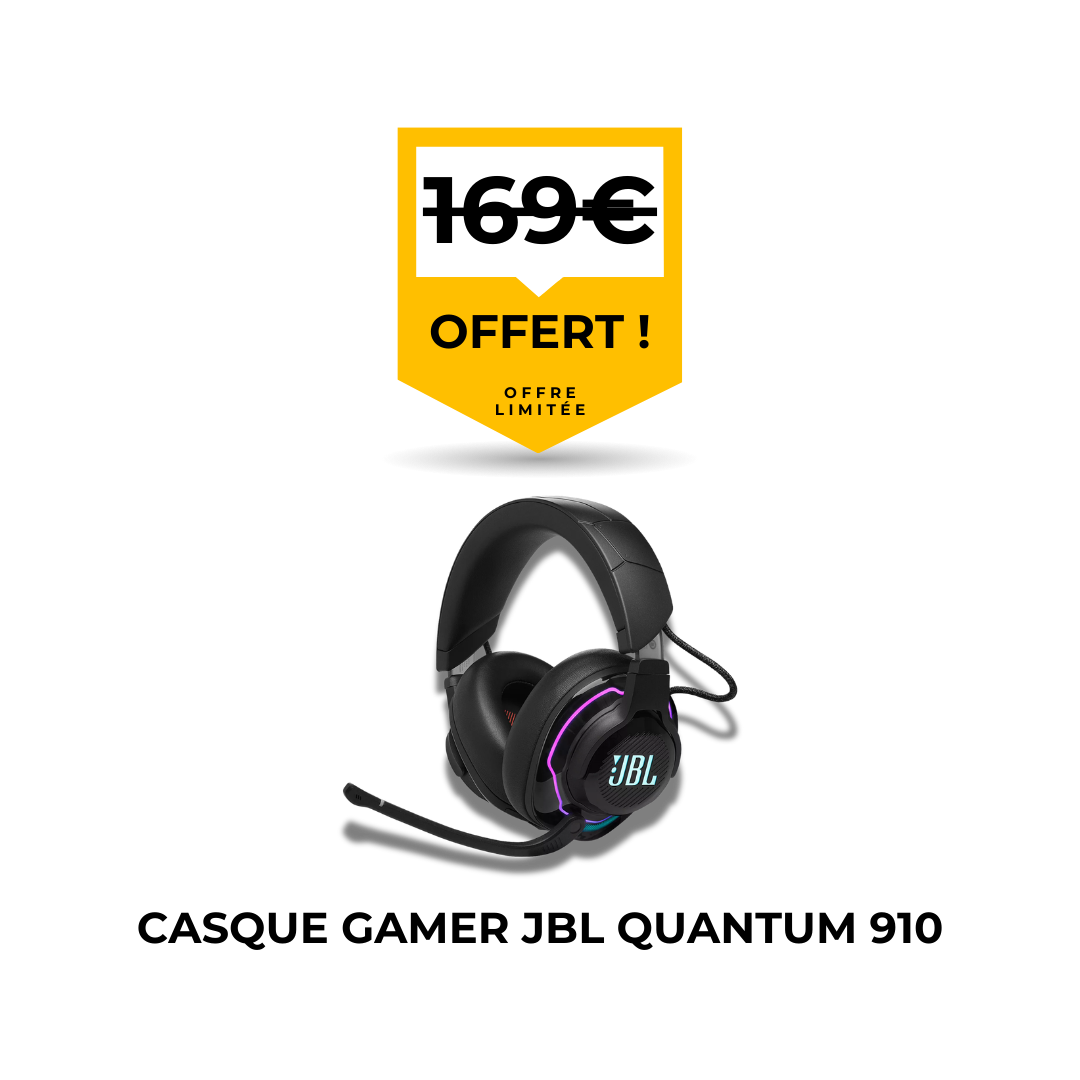 Remplacement de pare-brise avec casque gaming JBL Quantum offert par Flash Pare-Brise.