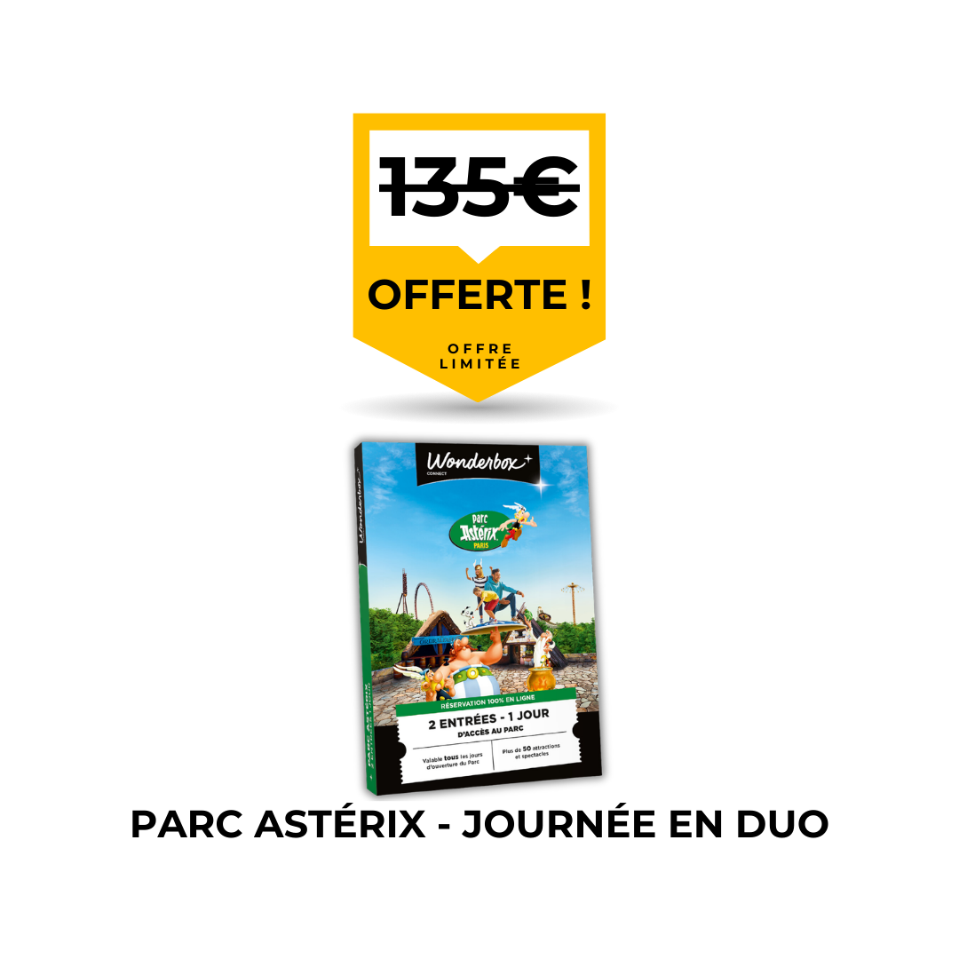 Remplacement de pare-brise avec billets pour le Parc Astérix offerts par Flash Pare-Brise.